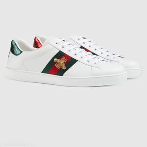 GUCCI Men’s Ace Sneakers 
Size 10